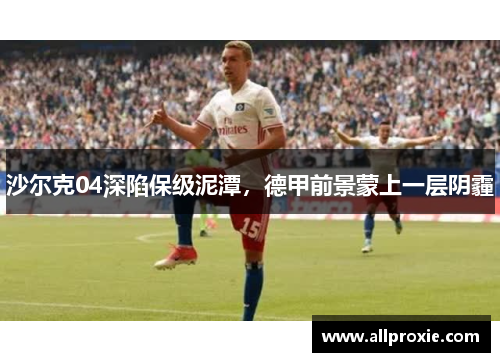 沙尔克04深陷保级泥潭，德甲前景蒙上一层阴霾